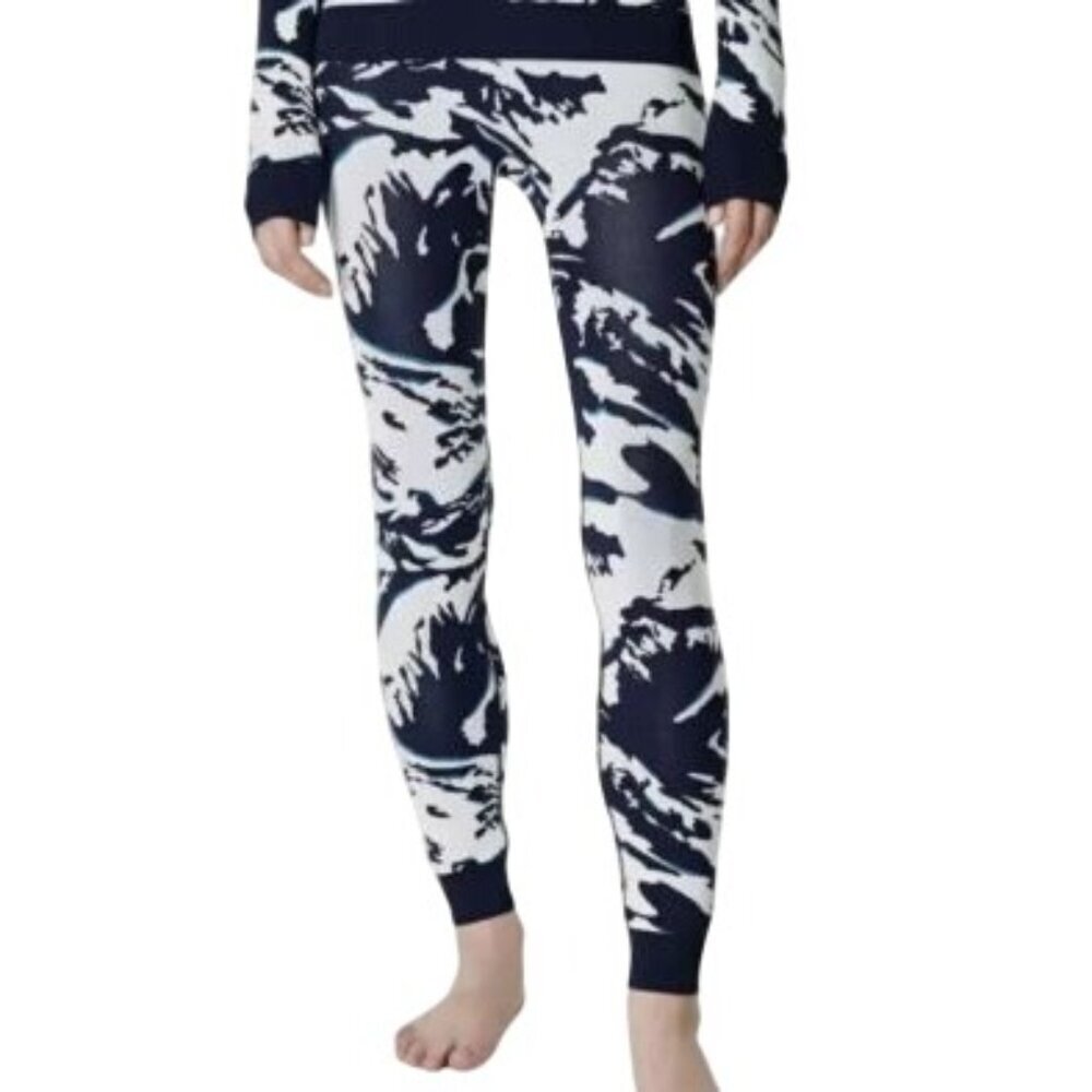 Sweaty Betty London Women's Leggings Peaks Ski Base Layer Pants Layer Size 4